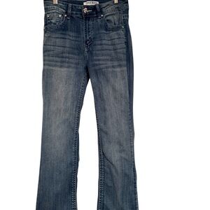 Wax Jean Women's Blue Boot Cut Jeans